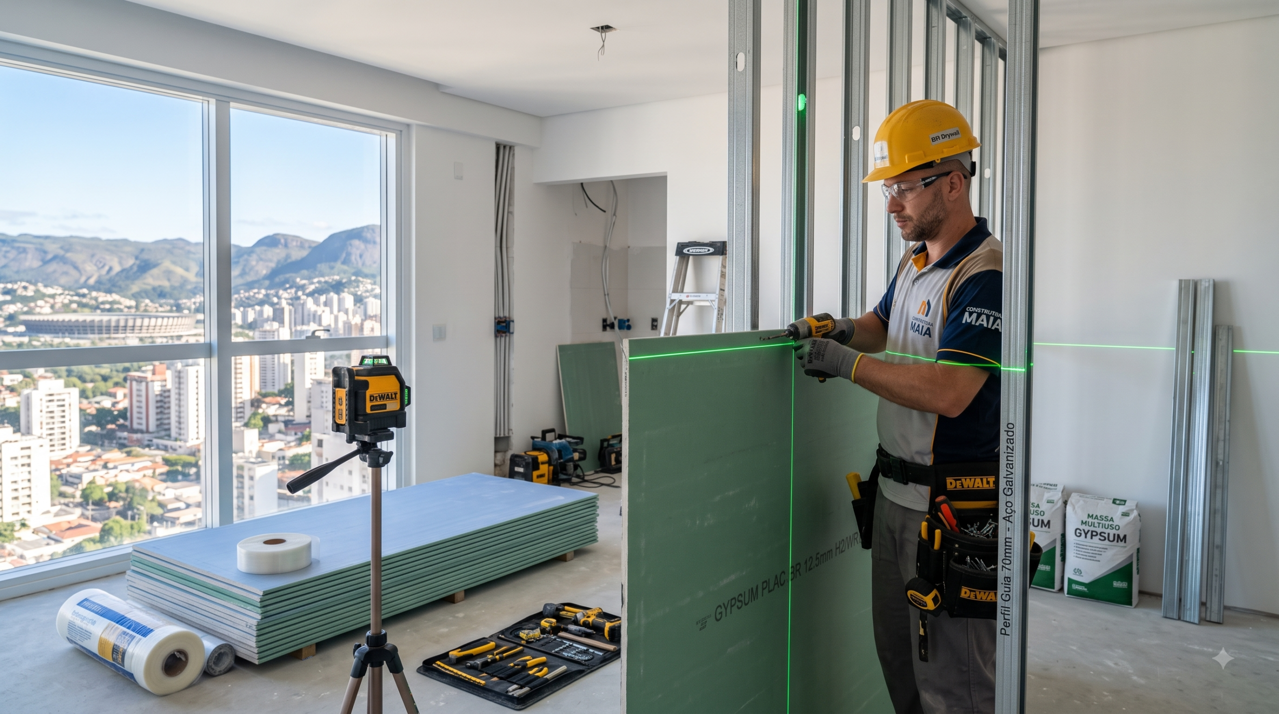 Divisória de Drywall em BH e Região