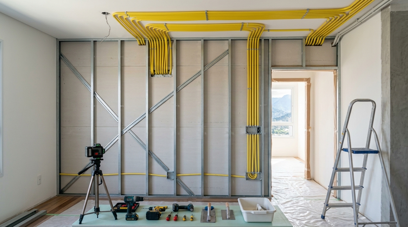 Parede de Drywall Faz Sujeira?