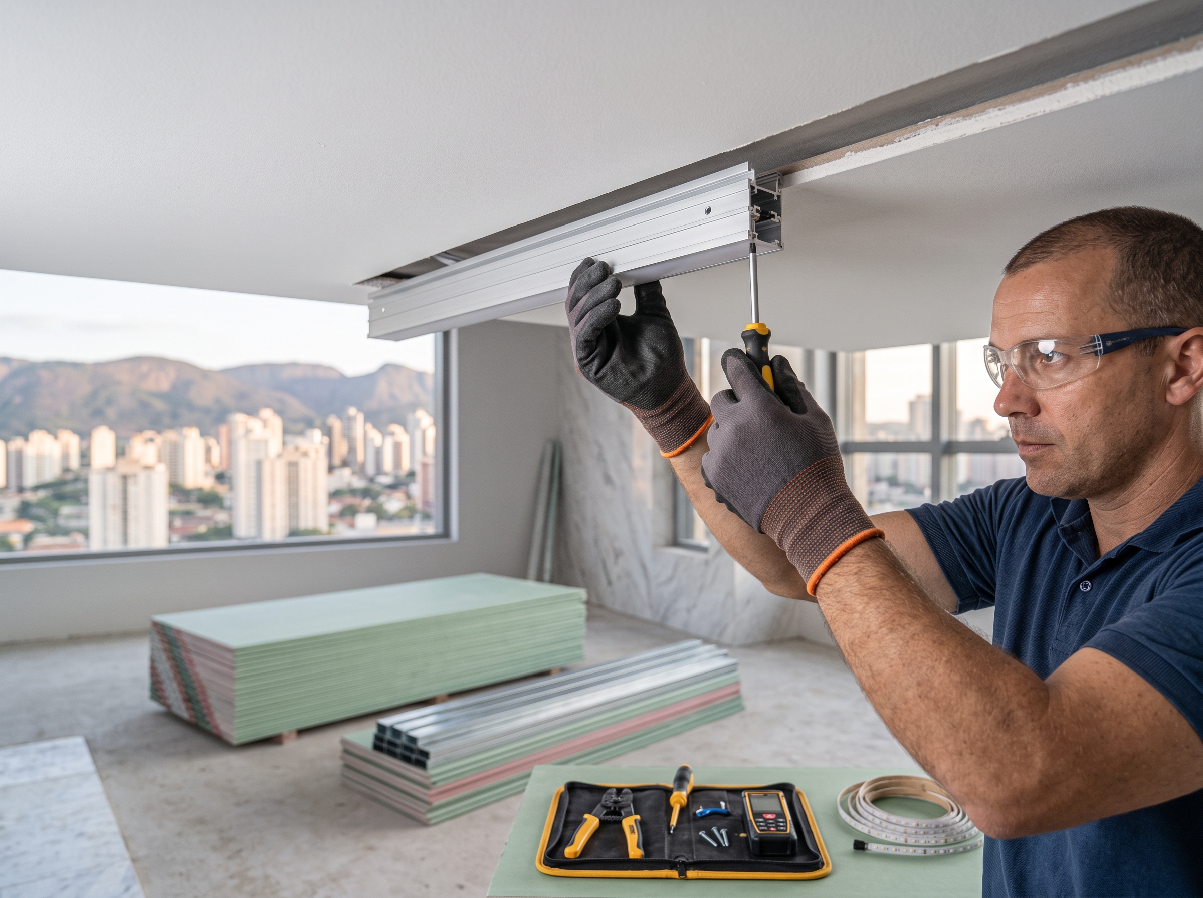 Serviços de Drywall em BH: Paredes, Forros, Sancas e Iluminação