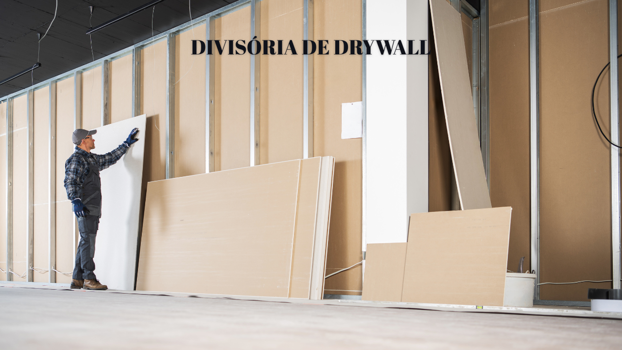Parede de Drywall para Escritório em Belo Horizonte