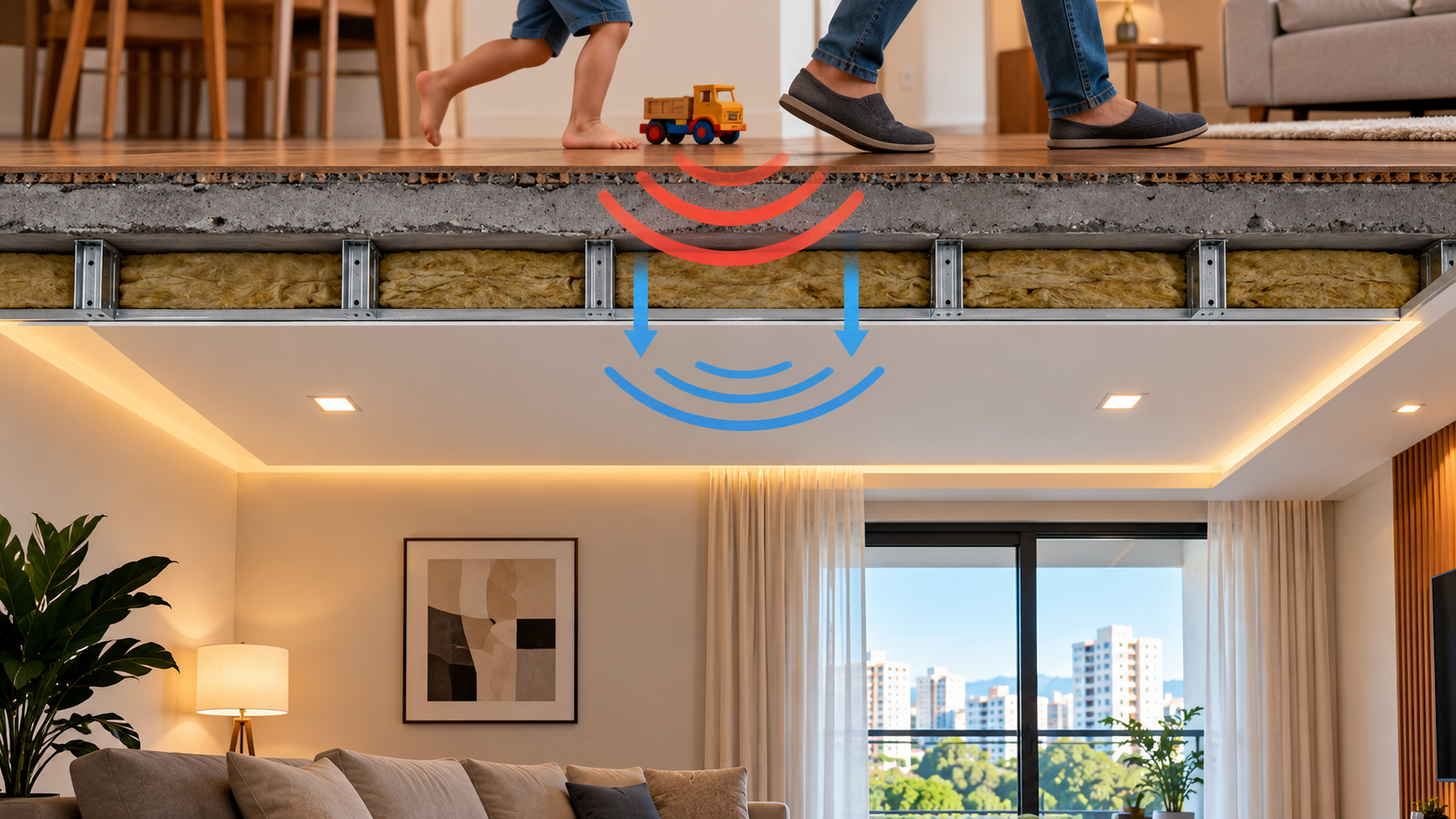 Como Reduzir o Barulho do Apartamento de Cima?